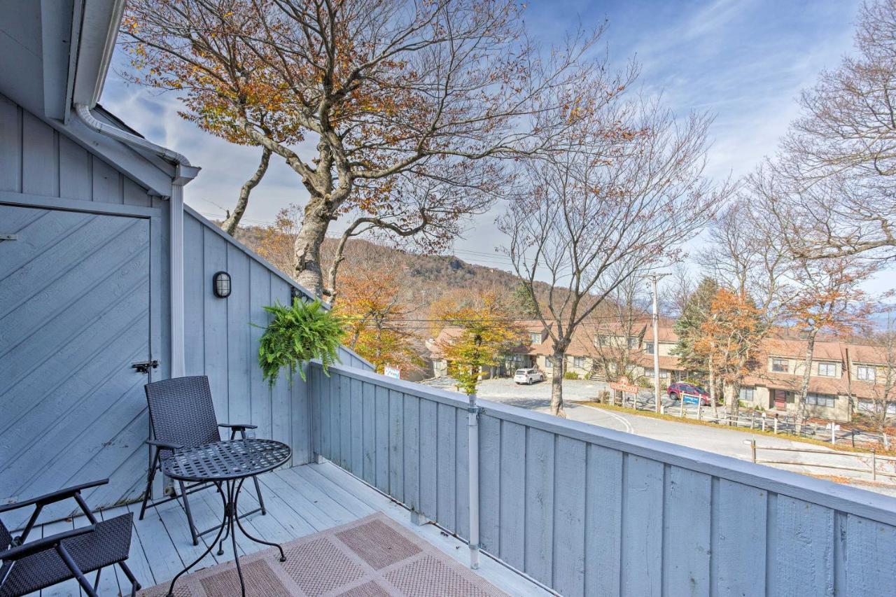 Pet-Friendly Beech Mountain Condo Steps To Slopes Esterno foto