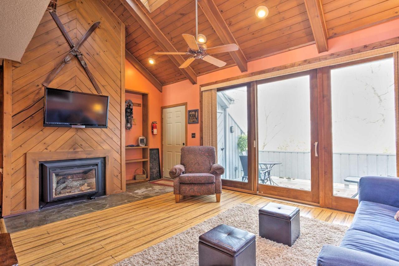 Pet-Friendly Beech Mountain Condo Steps To Slopes Esterno foto